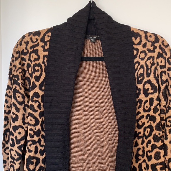 Guess Animal Print Cardigan - Picture 2 of 7